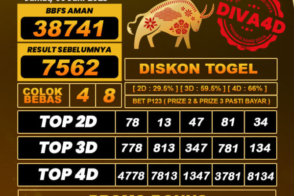 DIVA4D PREDIKSI HONGKONG LOTTO TOGEL HARI: 06 Juni 2025