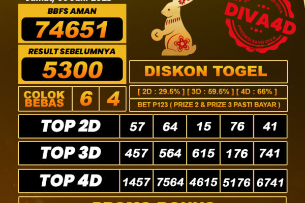 DIVA4D PREDIKSI TAIWAN TOGEL HARI: 06 Juni 2025